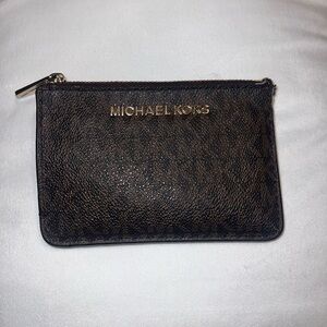 Michael Kors Zip Wallet with Keyring